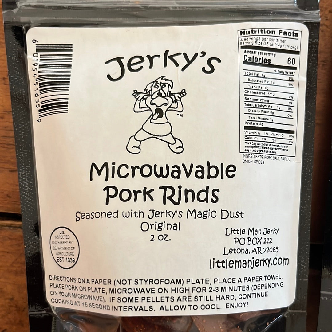 Microwaveable Pork Rinds