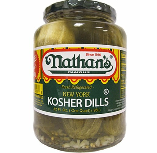 Nathan’s Kosher Whole Dill Pickles